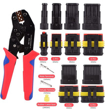 Load image into Gallery viewer, 709Pcs Automotive Wire Connectors Kit with Ratcheting Crimping Tool for Safety
