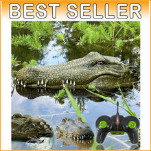 Load image into Gallery viewer, Rechargeable Remote Controlled Alligator Head Boat - Perfect for Pool &amp; Lake Fun