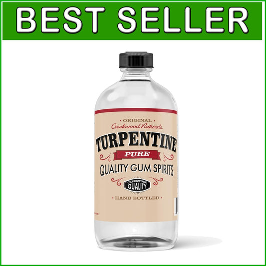 Eco-Friendly 16 Oz Pure Gum Spirits of Turpentine - Traditional Process