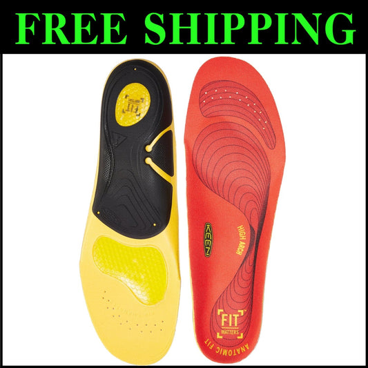 Premium Arch Support Insoles with Anti-Odor Technology - For Men's Footwear