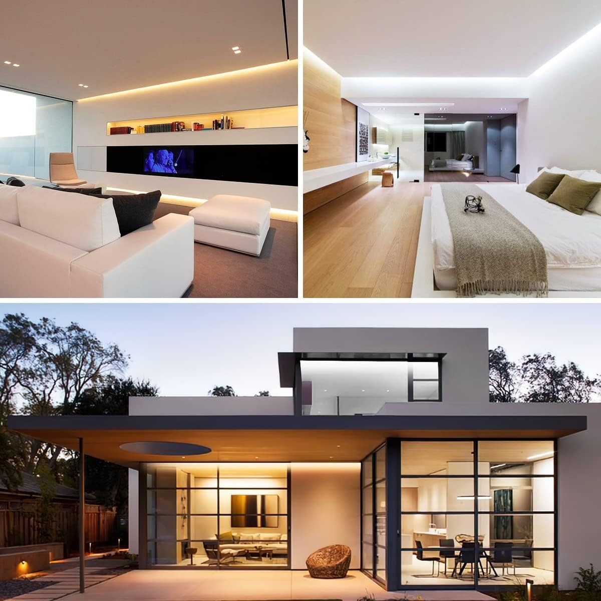 Long-Lasting 24V Flexible LED Strip Lights with Remote - Ideal for Home Ambiance