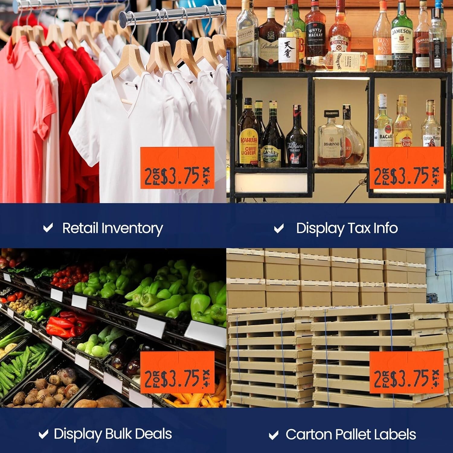 Professional Monarch 1131 Price Gun Kit - Strong Adhesive & Easy Load Labels