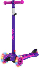Load image into Gallery viewer, Exciting LED Lighted Kids Kick Scooter - Ideal for Ages 2-8 and Up to 100 lbs