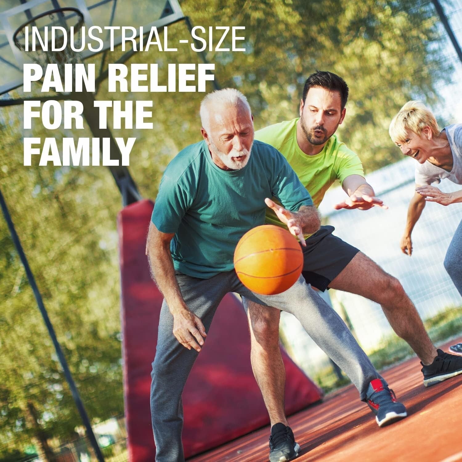 2-Pack 32 oz Emu Oil Pain Relief Gel - Cooling & Soothing Formula for Sprains