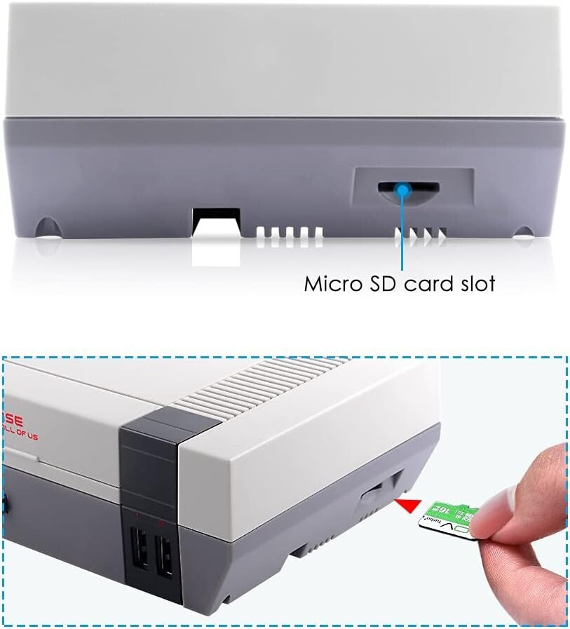 All-in-One NES Design Raspberry Pi 4 Case with Cooling, SSD, and Power Supply