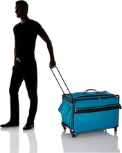 Load image into Gallery viewer, Heavy-Duty Collapsible Machine Case with 4-Wheel Drive for Sewers &amp; Quilters