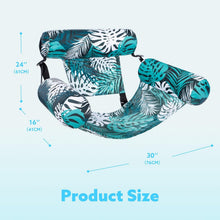 Load image into Gallery viewer, Comfortable Floating Lounge Chairs - 30”x16”x24” Inflatable Pool Noodles