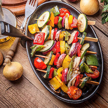 Load image into Gallery viewer, 1000 Pack Eco-Friendly 6 Inch Bamboo Skewers for Elegant Cocktails &amp; Appetizers