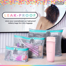 Load image into Gallery viewer, Compact and Durable Travel Toiletry Set – 3 Water-Resistant Bags for Essentials