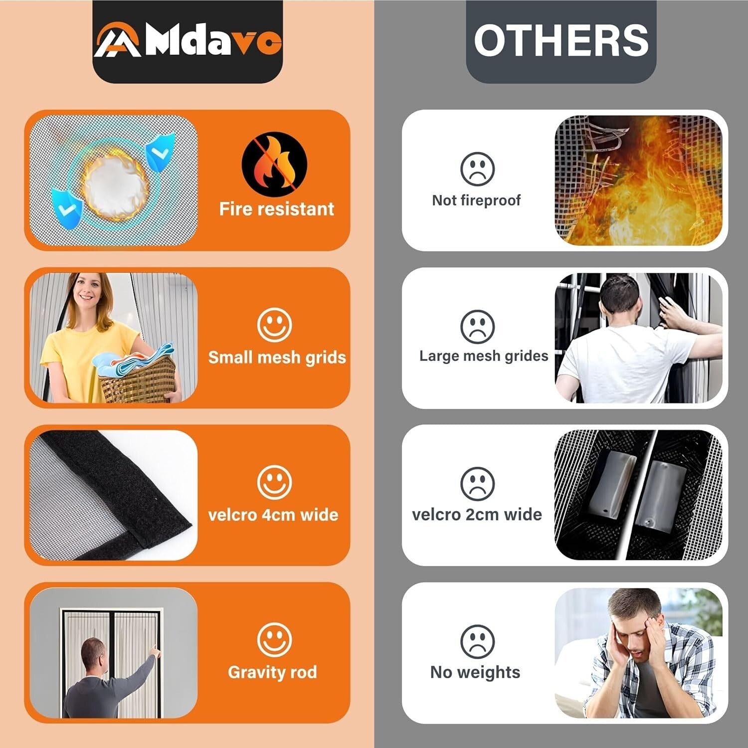 Easy Install 36x80 Inch Magnetic Fiberglass Screen Door – Breeze & Bug-Free