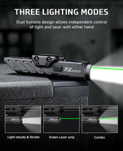 Load image into Gallery viewer, Lightweight 1700 Lumens Tactical Laser &amp; Flashlight Combo with Strobe Effect
