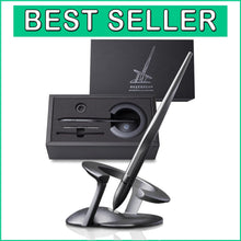 Load image into Gallery viewer, Precision Hoverpen 2.0 Space Black Edition - Magnetic, Unique Desk Accessory