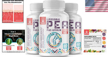 Load image into Gallery viewer, Advanced Liposomal Palmitoylethanolamide + Luteolin - 180 GMO-Free Softgels