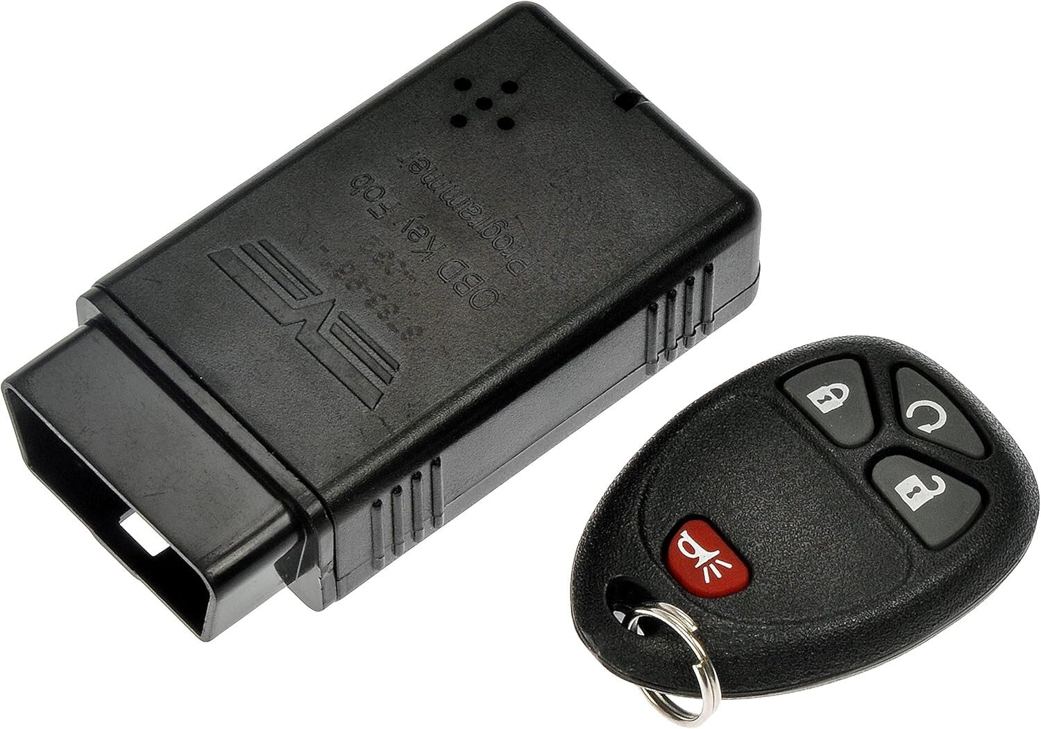 Compact 4-Button Key Fob Replacement - Ideal for Buick & Chevrolet Models