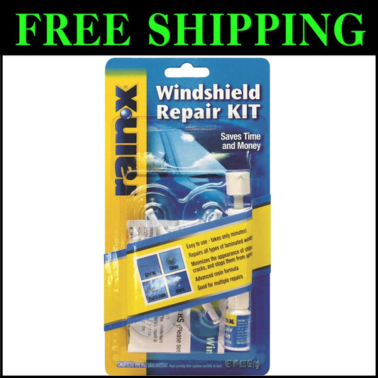 Professional-Level Windshield Repair Kits - 6 Pack for All Types of Damage