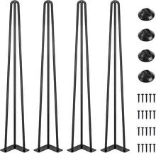 Load image into Gallery viewer, Versatile 30 Inch Hairpin Legs - Ideal for Coffee, Dining, or Night Stand Tables