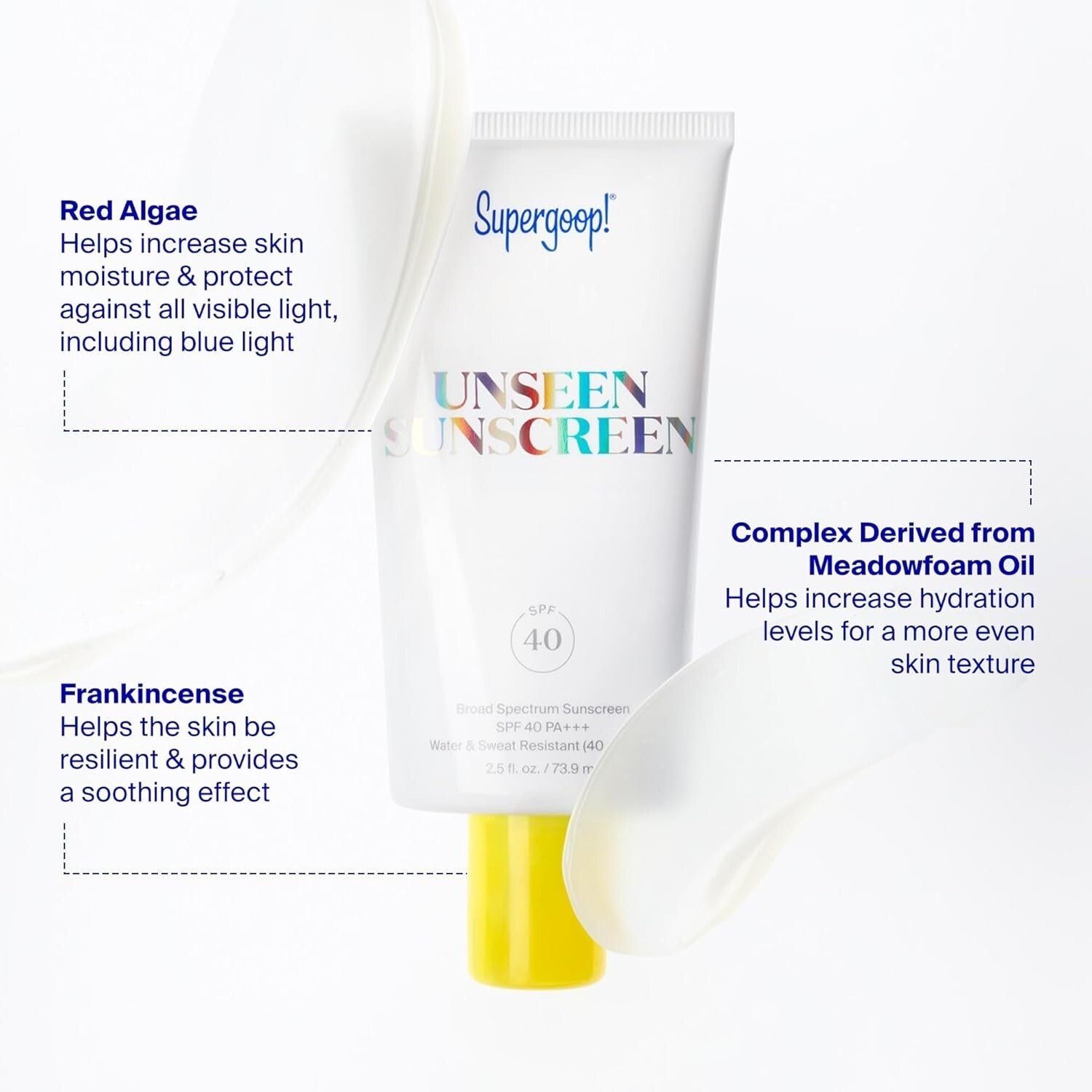 Unseen Sunscreen SPF 40 - Invisible Broad Spectrum Face Primer & Protector