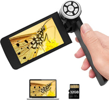 Load image into Gallery viewer, Lightweight USB Digital Microscope with 200x Magnification - Ideal for Beginners
