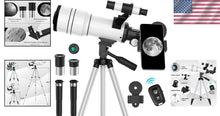 Load image into Gallery viewer, High-Power 70mm Telescope with Tripod - Perfect for Stargazing and Photography