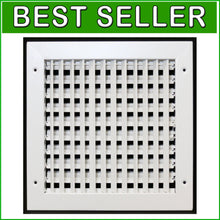 Load image into Gallery viewer, Durable 10"x10" Adjustable Air Vent Cover - Steel Grille for Easy Installation