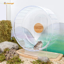 Load image into Gallery viewer, Super Silent 11-Inch Hamster Exercise Wheel with Adjustable Stand for Quiet Play