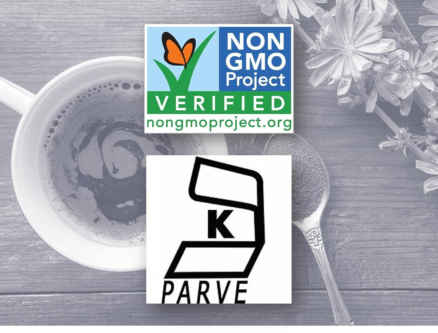 Caffeine-Free All-Natural Instant Coffee Substitute - Pack of 6 (7.05 oz each)