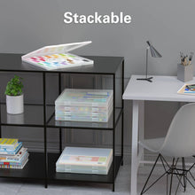 Load image into Gallery viewer, Compact 6 Pack Scrapbook Organizers with Frosted Cover Design - 12 x 12