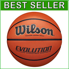 Load image into Gallery viewer, Premium Game-Level Indoor Basketball - Evolution Sizes 5, 6, and 7 Available