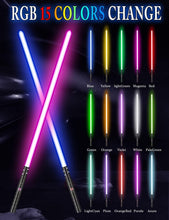 Load image into Gallery viewer, High-Tech Metal Hilt Lightsaber with Detachable Blade - Perfect Gift for Events