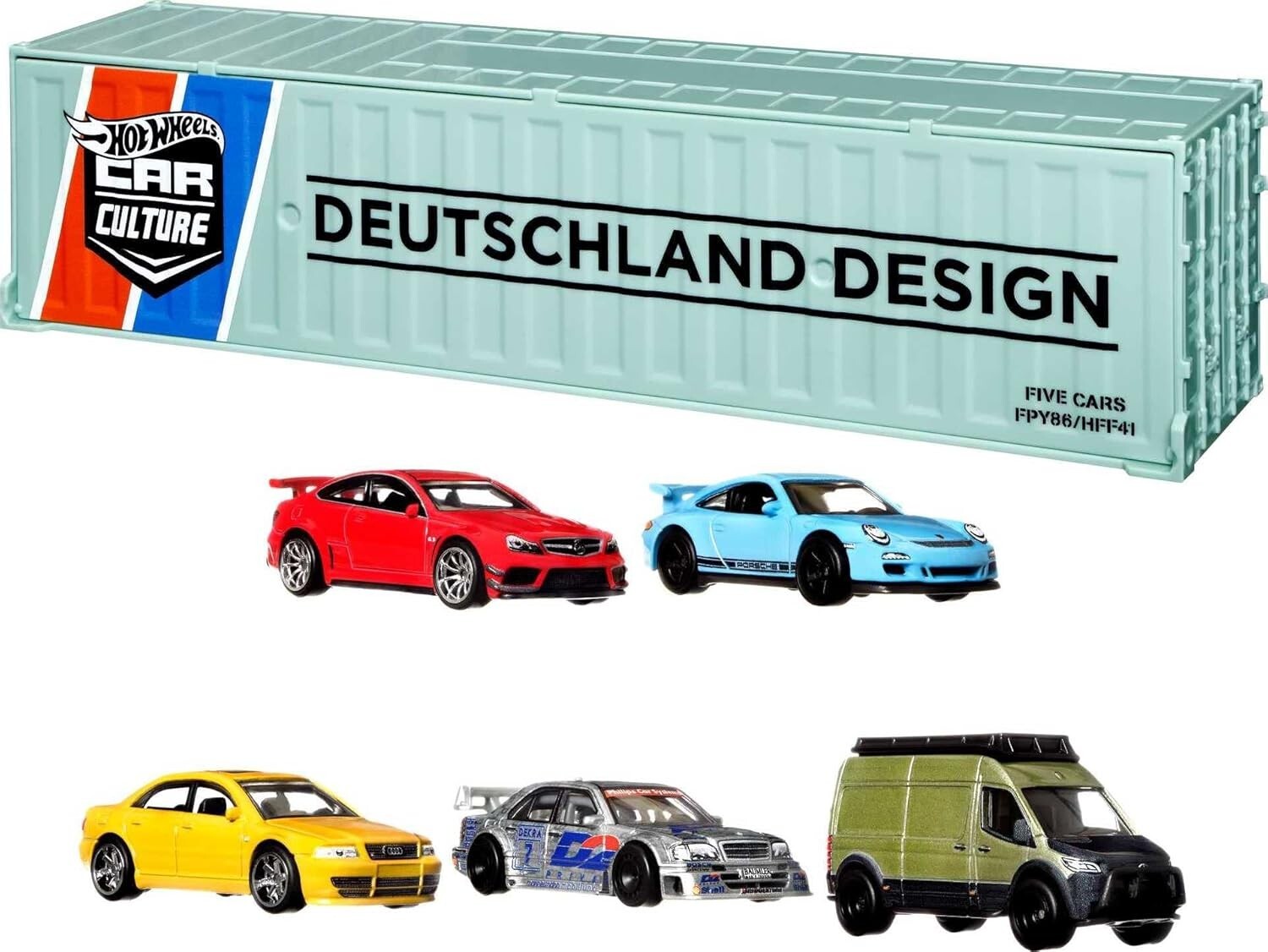Limited Edition 5-Pack of German Die-Cast Vehicles - Adult Collector's Set