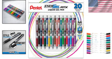 Load image into Gallery viewer, Smooth Writing Premium Retractable Gel Pen - EnerGel RTX 20 Pack Assorted Colors