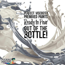 Load image into Gallery viewer, Premium 64 Oz Silver Dollar Metallic Pouring Paint - Effortless Color Creation
