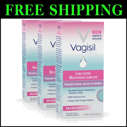 Unscented Prohydrate Moisturizer - 24 Pre-Filled Applicators for Vaginal Comfort