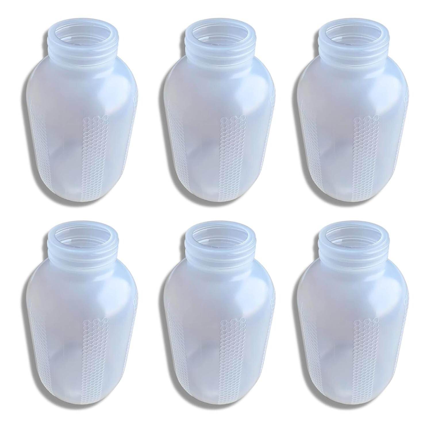 Transparent 70oz Bee Feeder Jar with UV Protection - Ideal for Feeding Stations