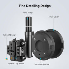 Load image into Gallery viewer, Heavy-Duty 4" Suction Cup Mount - Max 10kg Static Load for Filming in Vehicles