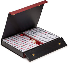 Load image into Gallery viewer, Professional Chinese Mahjong Set with 146 Scratch-Resistant Tiles - Travel Case