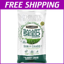 Load image into Gallery viewer, Premium Sun &amp; Shade Grass Mix 20 lb - Covers 6,660 sq. ft. Effortlessly