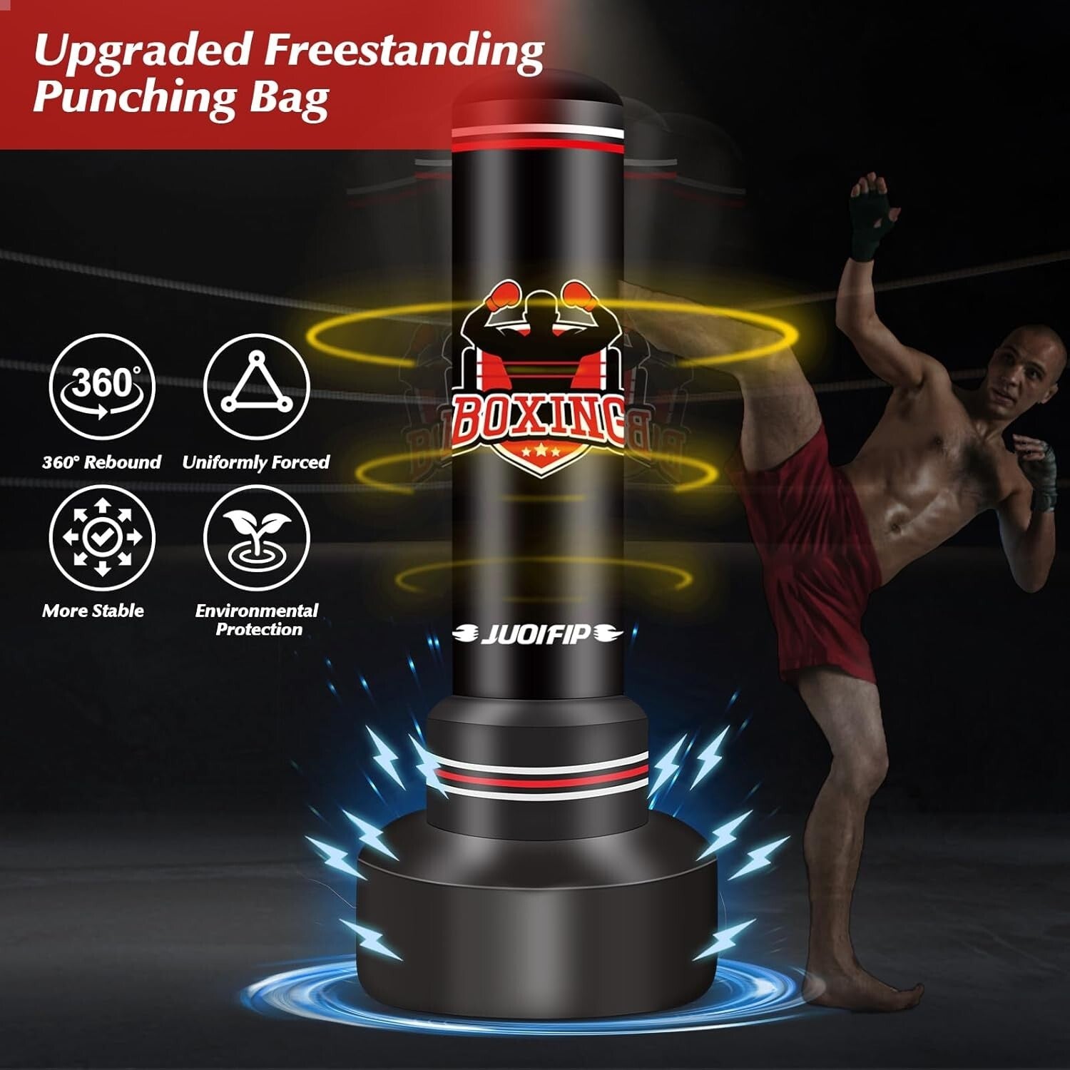 Durable 70-Inch Heavy Punching Bag - Perfect for Boxing and Muay Thai Workouts