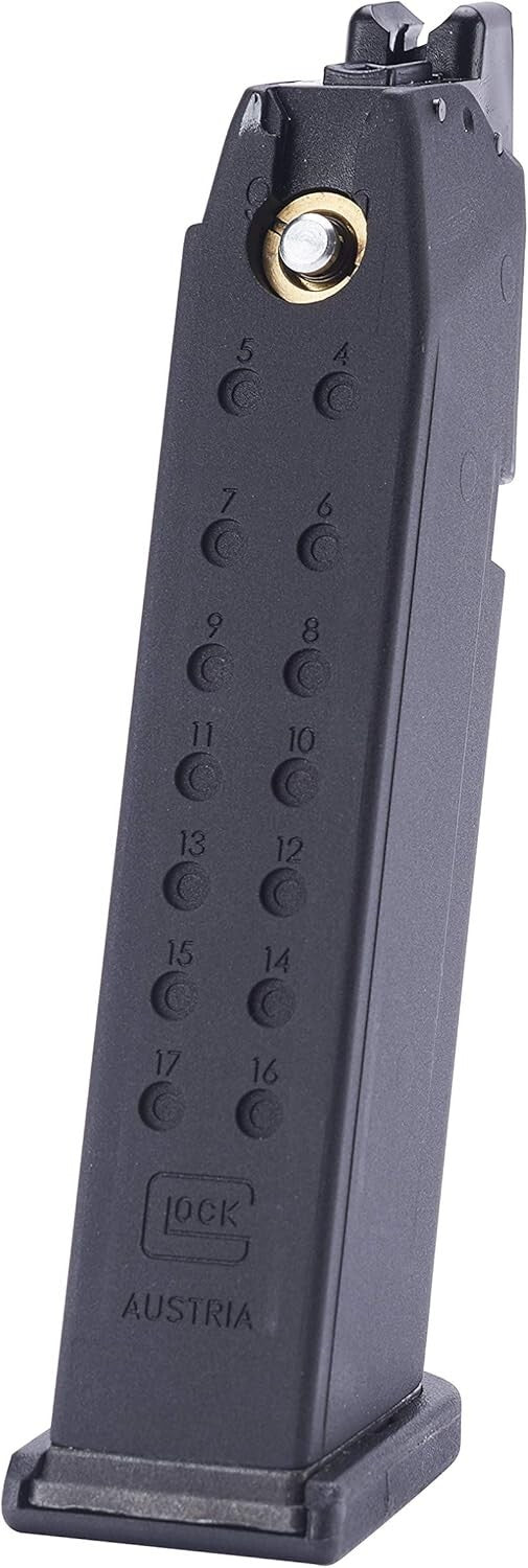 20-Round Green Gas Magazine for Glock 17 Gen4 Airsoft - Durable & Drop-Free