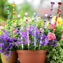Load image into Gallery viewer, All-Season DIY Fairy Wand Garden Stake Kit - 238 Beads, Pendants, and Components