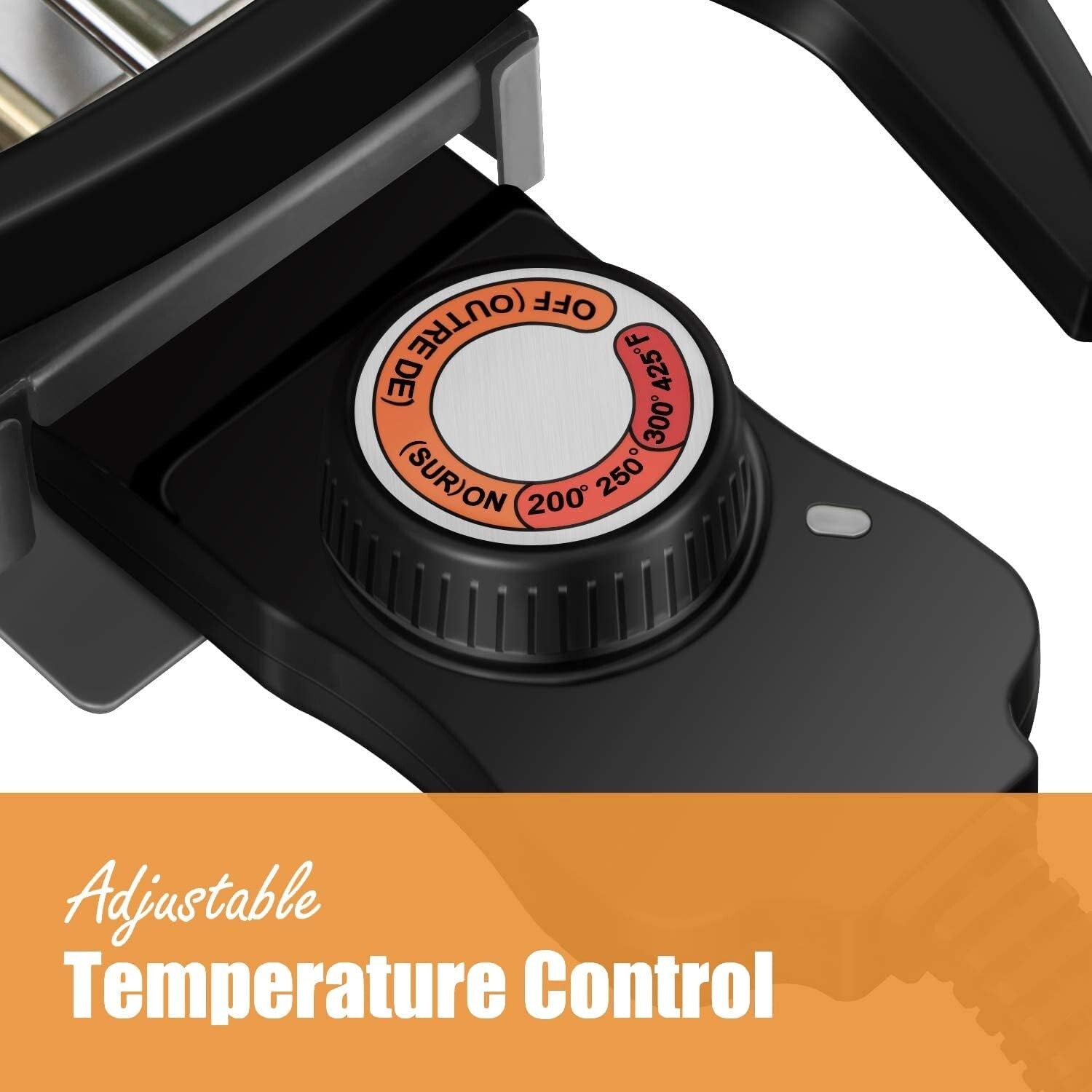 15-Serving Electric Indoor/Outdoor Grill - Removable Stand & Double Layer Design