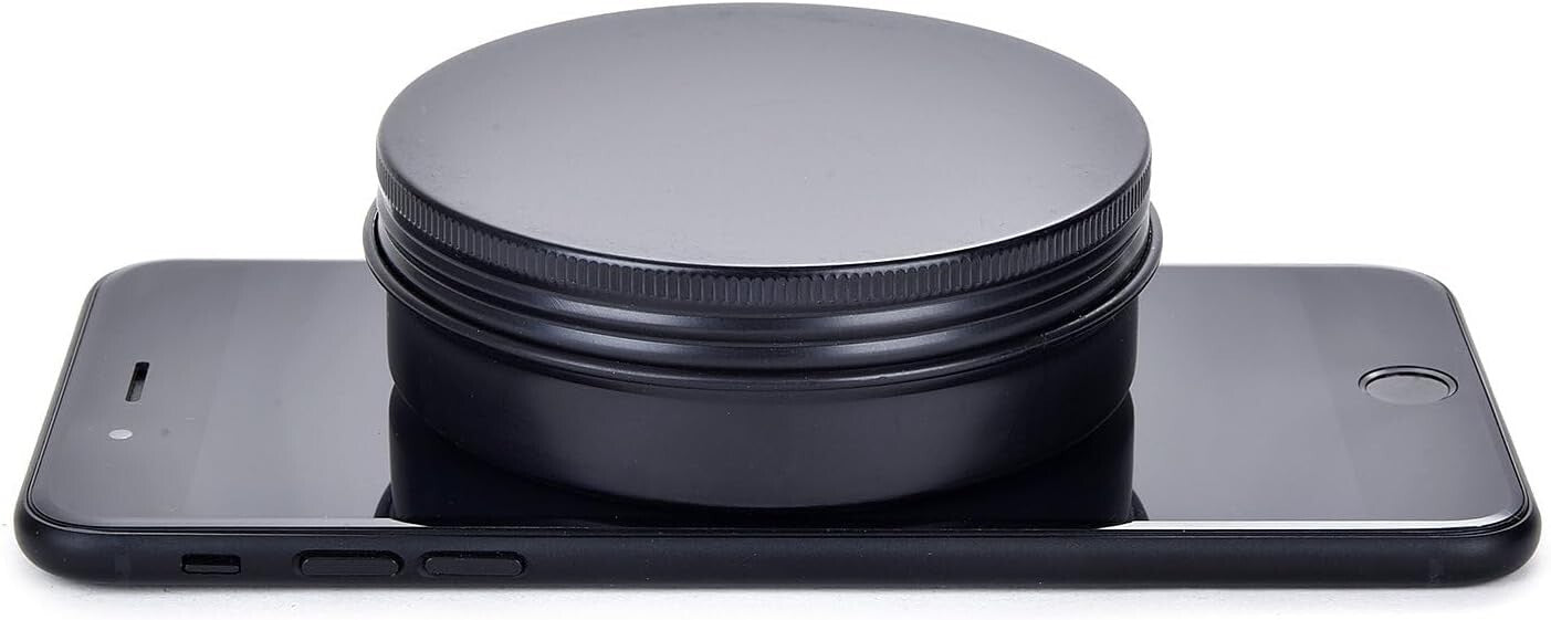 50 Count 4oz Round Storage Tins with Foam Sealing Lids – Eco-Friendly & Durable