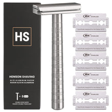 Load image into Gallery viewer, Precision Engineering Safety Razor - 30° Angle Blades with 5 Spare Replacements