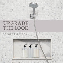 Load image into Gallery viewer, Durable 32 oz Flint Glass Pump Dispenser - Reusable Shampoo Bottle Solution