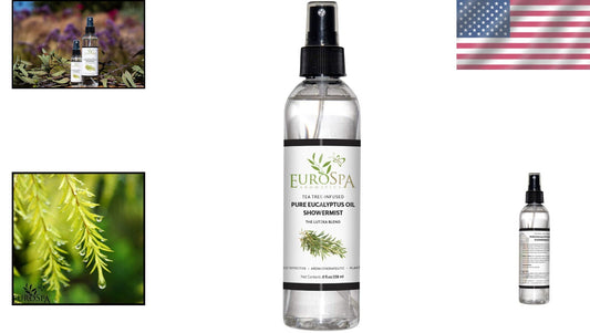 8oz Eucalyptus and Tea Tree Oil ShowerMist - Spa Quality Aromatherapy Experience