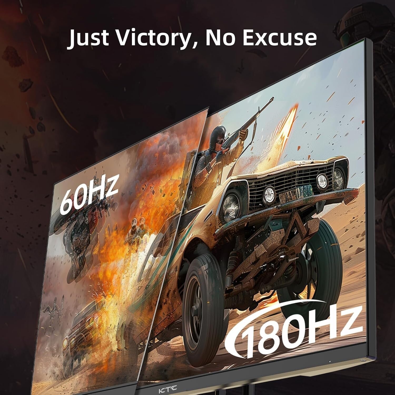 Seamless Gaming with 27" 180Hz QHD Monitor, 1ms, Multiple Connectivity Options