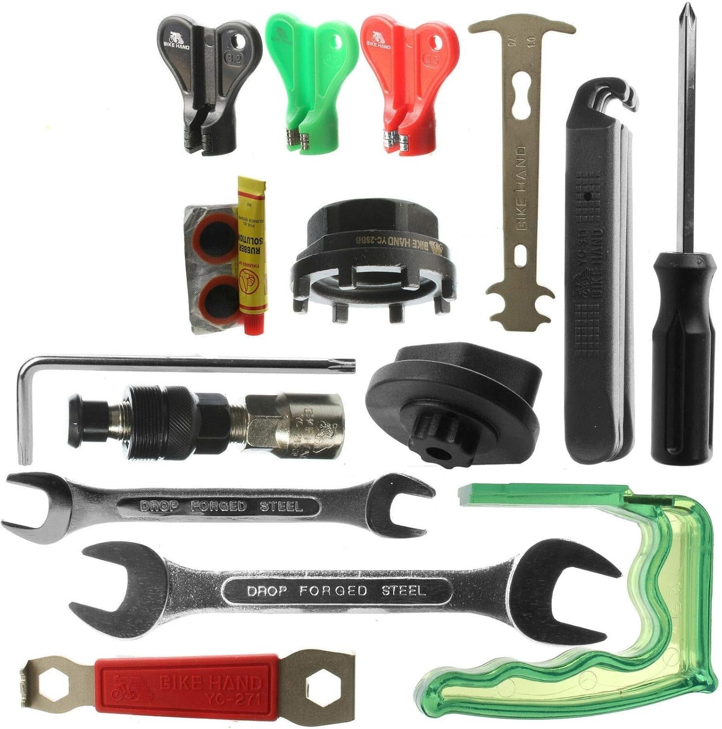 Complete Bicycle Repair Kit - 37 Tools Including Torque Wrench in Storage Case