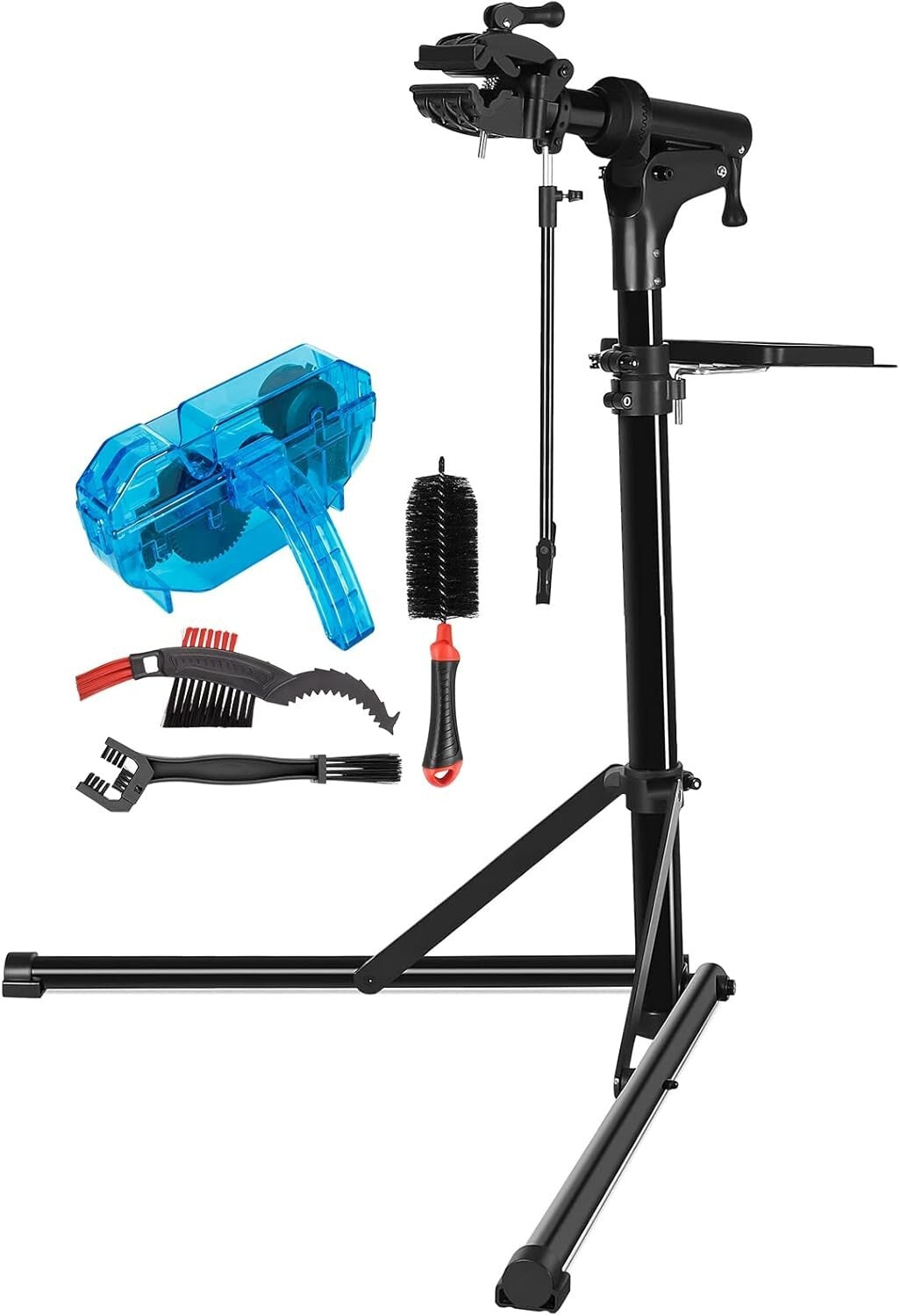 360° Rotating Bike Repair Stand - Adjustable Aluminum Alloy Maintenance Rack