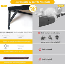Load image into Gallery viewer, Durable Cat Wall Furniture - 5pcs Wooden Shelves, Bridge &amp; Scratcher for Cats