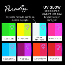 Load image into Gallery viewer, 8 Color Neon UV Glow Paint Palette - Magnetic, Refillable &amp; Water-Activated